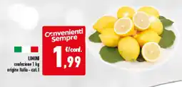 Conad Limoni offerta