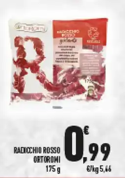 Conad Radicchio rosso ORTOROMI offerta