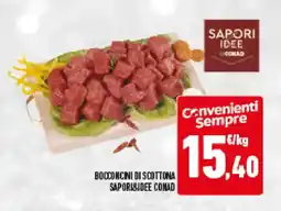 Conad Bocconcini di scottona SAPORI&IDEE CONAD offerta
