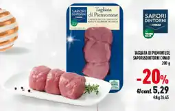 Conad Tagliata di piemontese SAPORI&DINTORNI CONAD offerta