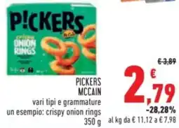 Conad PICKERS mccain vari tipi e grammature un esempio: crispy onion rings offerta