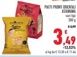 Conad Piatti pronti orientali ASIAMAMA offerta
