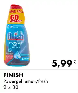 Iper Tosano FINISH Powergel lemon/fresh offerta