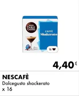 Iper Tosano NESCAFÈ Dolcegusto shackerato offerta