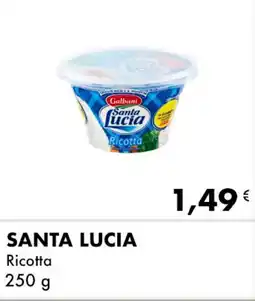 Iper Tosano SANTA LUCIA Ricotta offerta