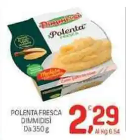 Crai Polenta fresca DIMMIDISI offerta