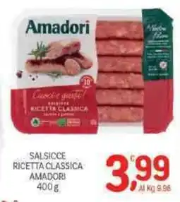 Crai Salsicce ricetta classica AMADORI offerta