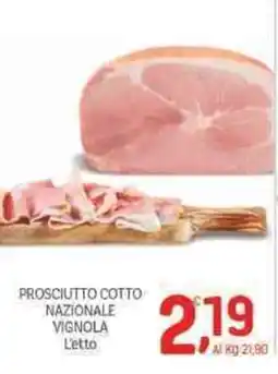 Crai Prosciutto cotto nazionale vignola offerta