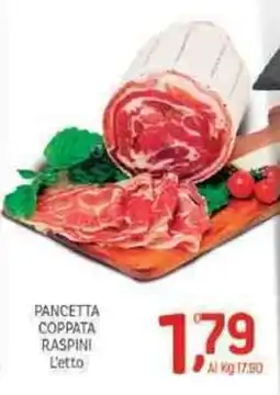 Crai Pancetta coppata raspini offerta