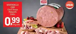 Crai MORTADELLA CRAI Con E Senza Pistacchi offerta