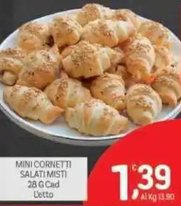 Crai Mini cornetti salatimisti offerta