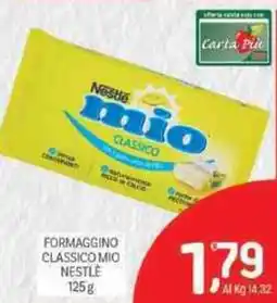 Crai Formaggino classico mio NESTLE offerta