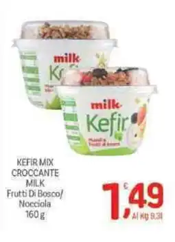 Crai Kefir mix croccante MILK Frutti Di Bosco/ Nocciola offerta