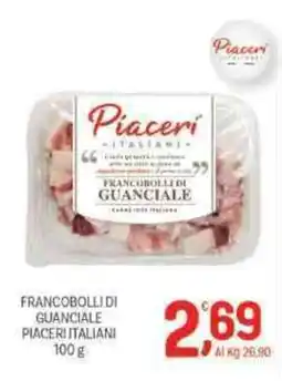 Crai Francobolli di guanciale PIACERI ITALIANI offerta