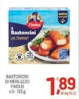 Crai Bastoncini di merluzzo FINDUS offerta