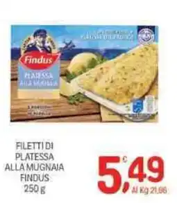 Crai Filetti di platessa alla mugnaia FINDUS offerta