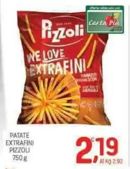 Crai Patate extrafini PIZZOLI offerta