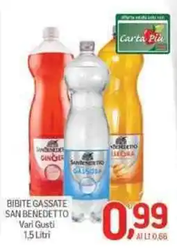 Crai Bibite gassate SAN BENEDETTO offerta
