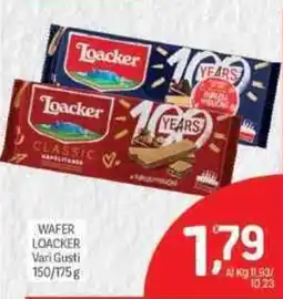 Crai Wafer LOACKER offerta