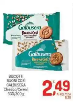 Crai Biscotti buoni così GALBUSERA offerta