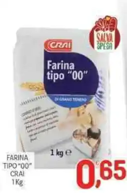 Crai Farina tipo "00" CRAI offerta