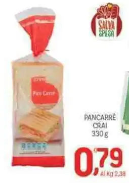 Crai Pancarre CRAI offerta