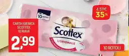 Crai Carta igienica SCOTTEX offerta