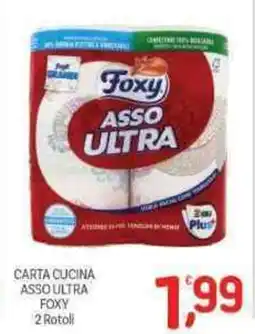 Crai Carta cucina asso ultra FOXY offerta