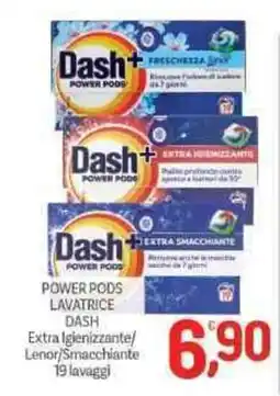 Crai Power pods lavatrice DASH offerta