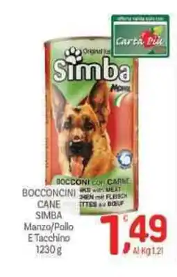 Crai Bocconcini cane SIMBA offerta