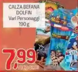 Crai Calza befana DOLFIN offerta