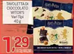 Crai Tavoletta di cioccolato WITOR'S offerta