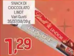 Crai Snack di cioccolato LINDT offerta
