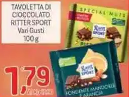 Crai Tavoletta di cioccolato RITTER SPORT offerta