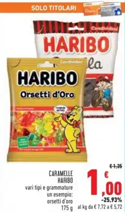 Conad Caramelle HARIBO offerta