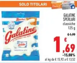 Conad Galatine sperlari classiche offerta
