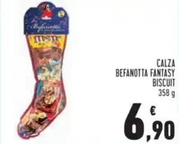 Conad Calza befanotta fantasy biscuit offerta