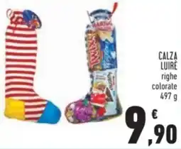 Conad Calza luire righe colorate offerta