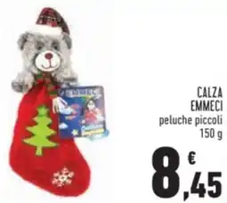Conad Calza emmeci peluche piccoli offerta