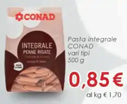 Conad Pasta integrale CONAD offerta