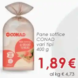 Conad Pane soffice CONAD offerta
