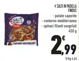 Conad 4 salti in padella FINDUS offerta