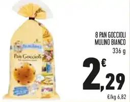 Conad 8 pan goccioli MULINO BIANCO offerta