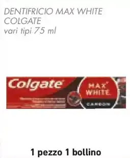 Conad Dentifricio max white COLGATE offerta