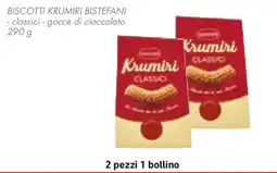 Conad Biscotti krumiri BISTEFANI offerta