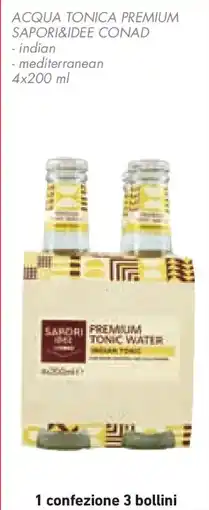 Conad Acqua tonica premium SAPORI&IDEE CONAD offerta