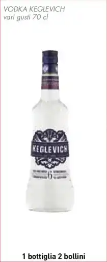 Conad Vodka KEGLEVICH offerta