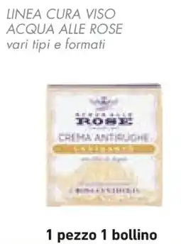 Conad Linea cura viso ACQUA ALLE ROSE offerta