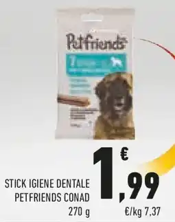 Conad Stick igiene dentale petfriends CONAD offerta