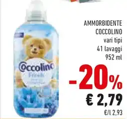 Conad Ammorbidente COCCOLINO offerta